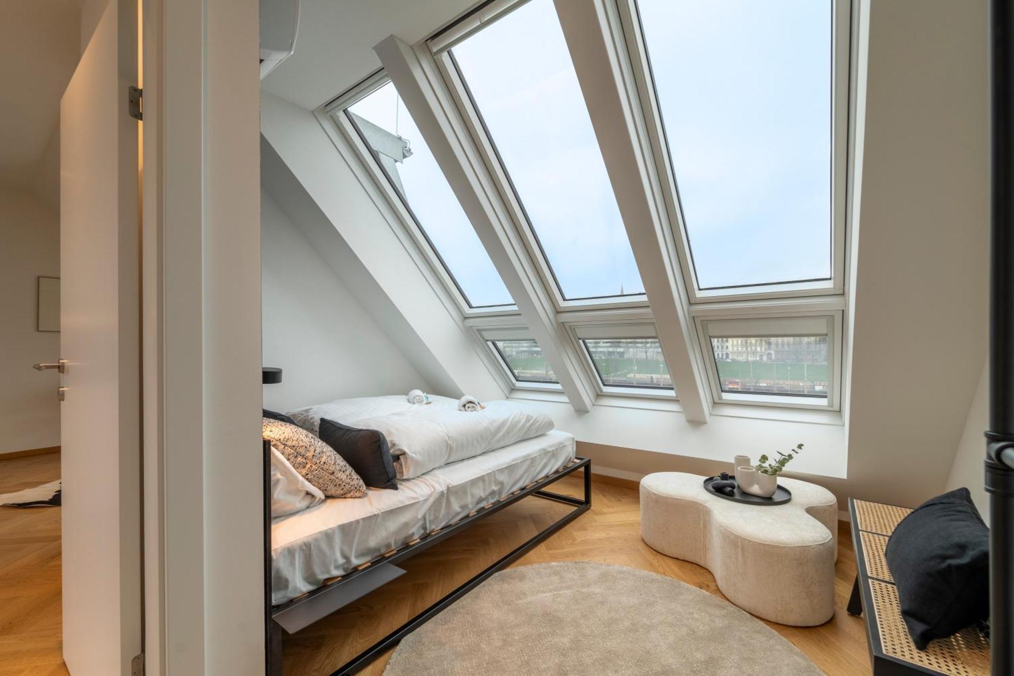 Josef'S Home I Penthouse Mit Balkon & Stadtblick Apartment *